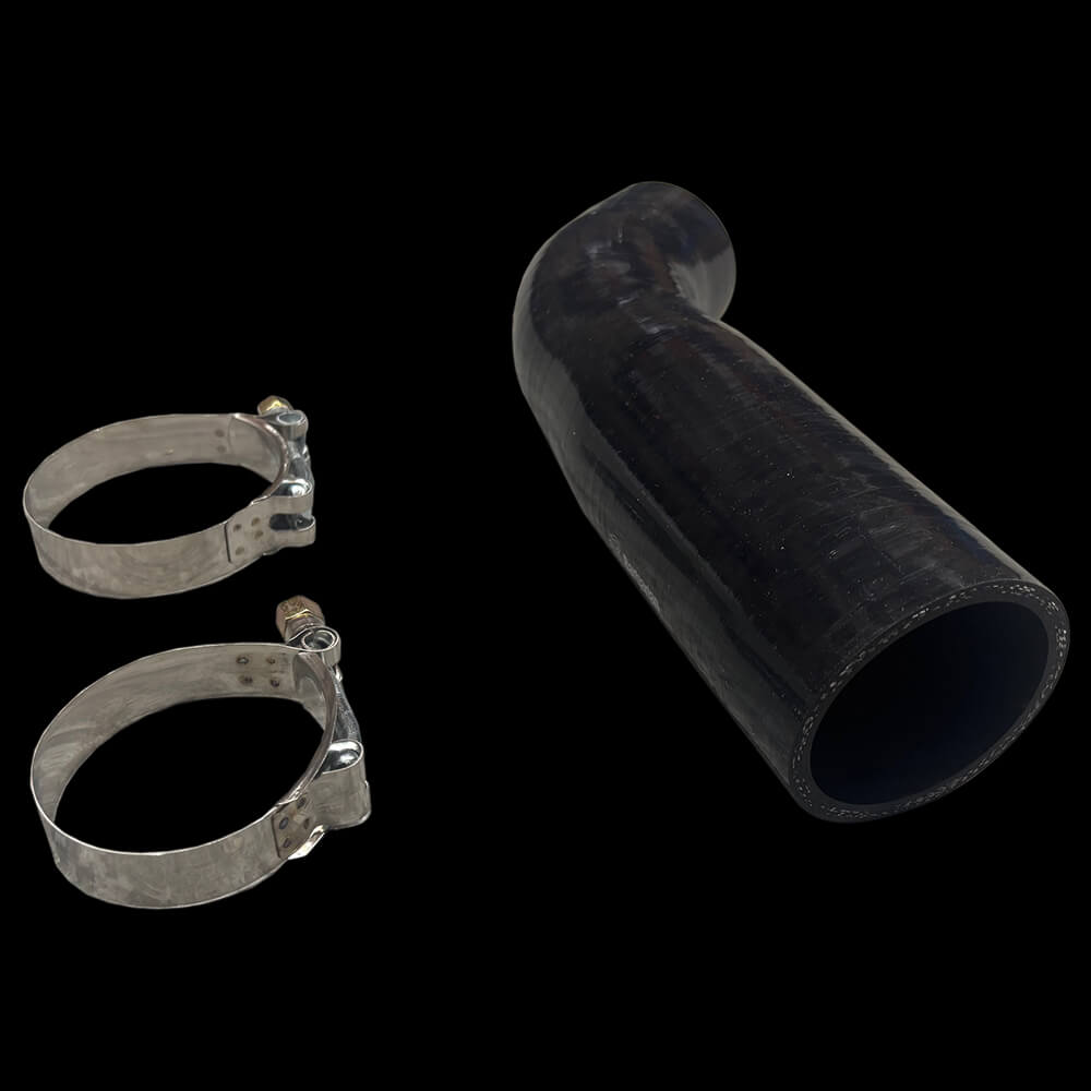 Ford Focus ST ST225 XR5 Induction Crossover Pipe to Turbo Silicone Hose with Clamps