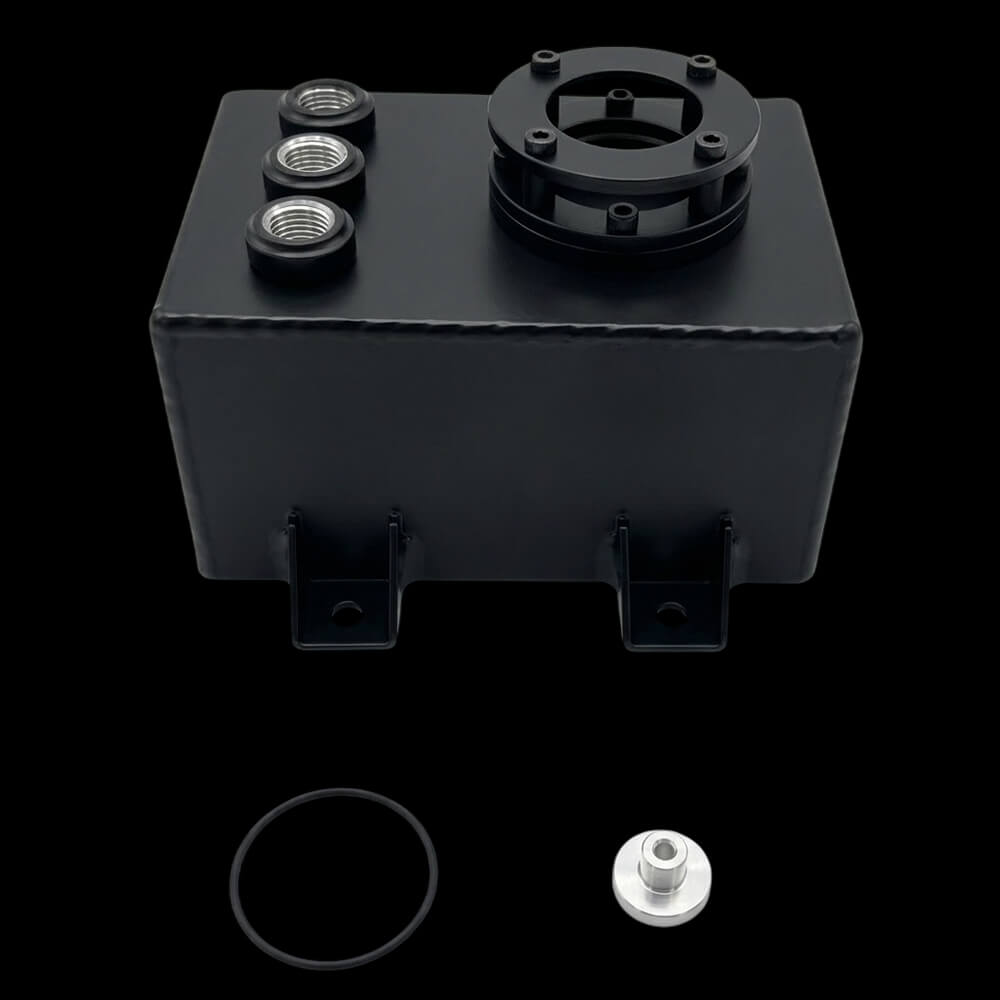 1 Litre Swirl Pot/Tank to fit Walbro GS341 or GS342 Type Fuel Pump, Black