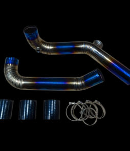 Mitsubishi Evo 7,8,9 2.0T 2.5" Titanium Upper Intercooler Pipes