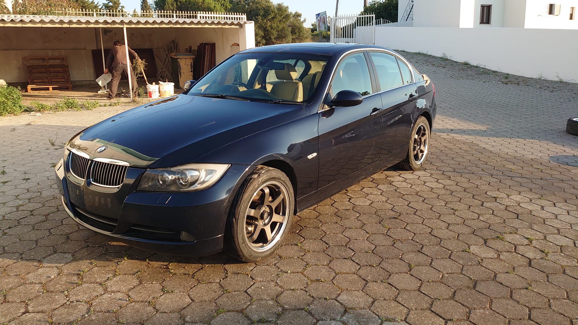 BMW E90/1/2/3 3-Series Grey/Polished 6 Spoke 17 inch Alloy Wheels, 04-16