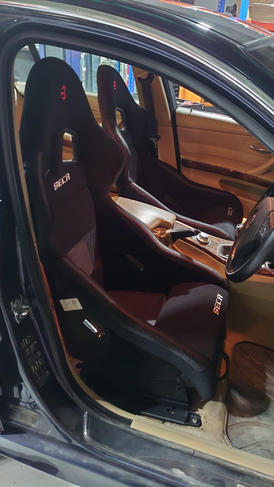 BMW 3-Series 320i/325i/330i E9* SECA Bucket Seat Package 05-13