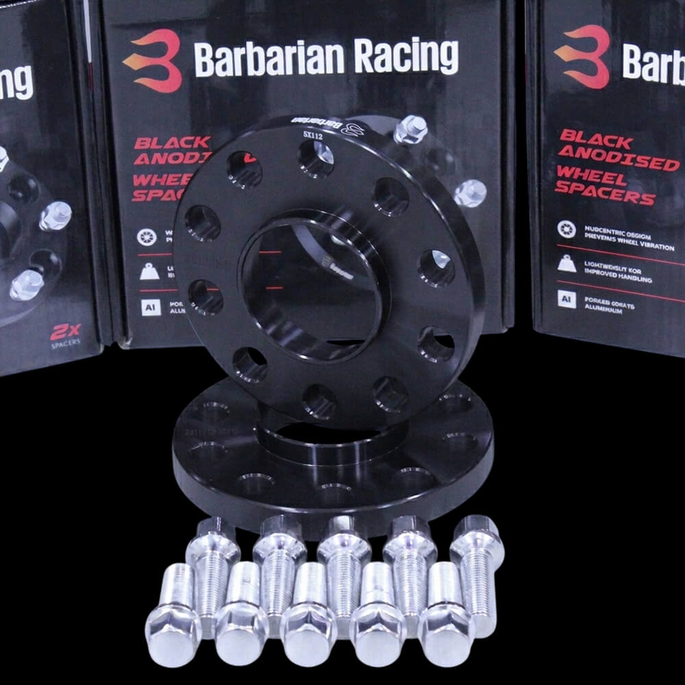 Black 20mm Mini F56 ONE/Cooper/S/JCW Wheel Spacers 14-24